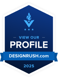 Stevuth Tech's 2025 rating badge on DesignRush, the industry-leading B2B Marketplace connecting brands with agencies